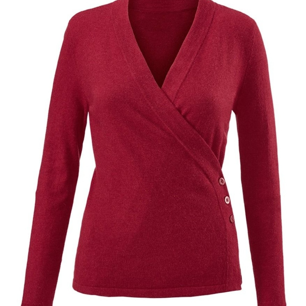 Rhubarb CAbi Ballet Sweater  XS